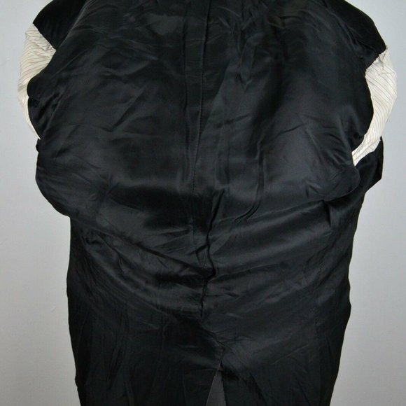 Samuelsohn Recent Solid Gray 100% Wool Sport Coat - Picture 6 of 7